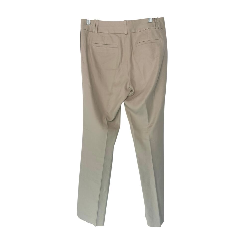 J.Crew Dress Pants Trousers Tan Office Work Career Business Straight Leg Size 6 - Picture 8 of 11